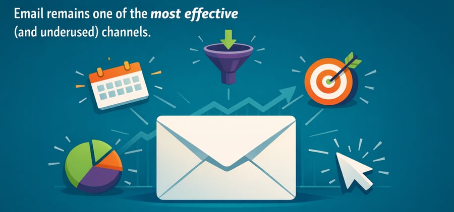 Email Effectiveness with Envelope and Analytics Icons-1